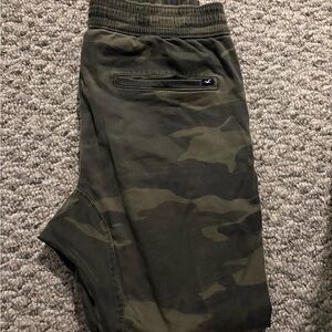 Hollister Olive Green Jogger Pants